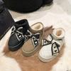 Сапоги Bow Snow Boots женские зимние бархатные утолщенные хлопковые сапоги теплые хлопковые туфли модные увеличивающие рост толстые подошвы симпатичные нескользящие сапоги