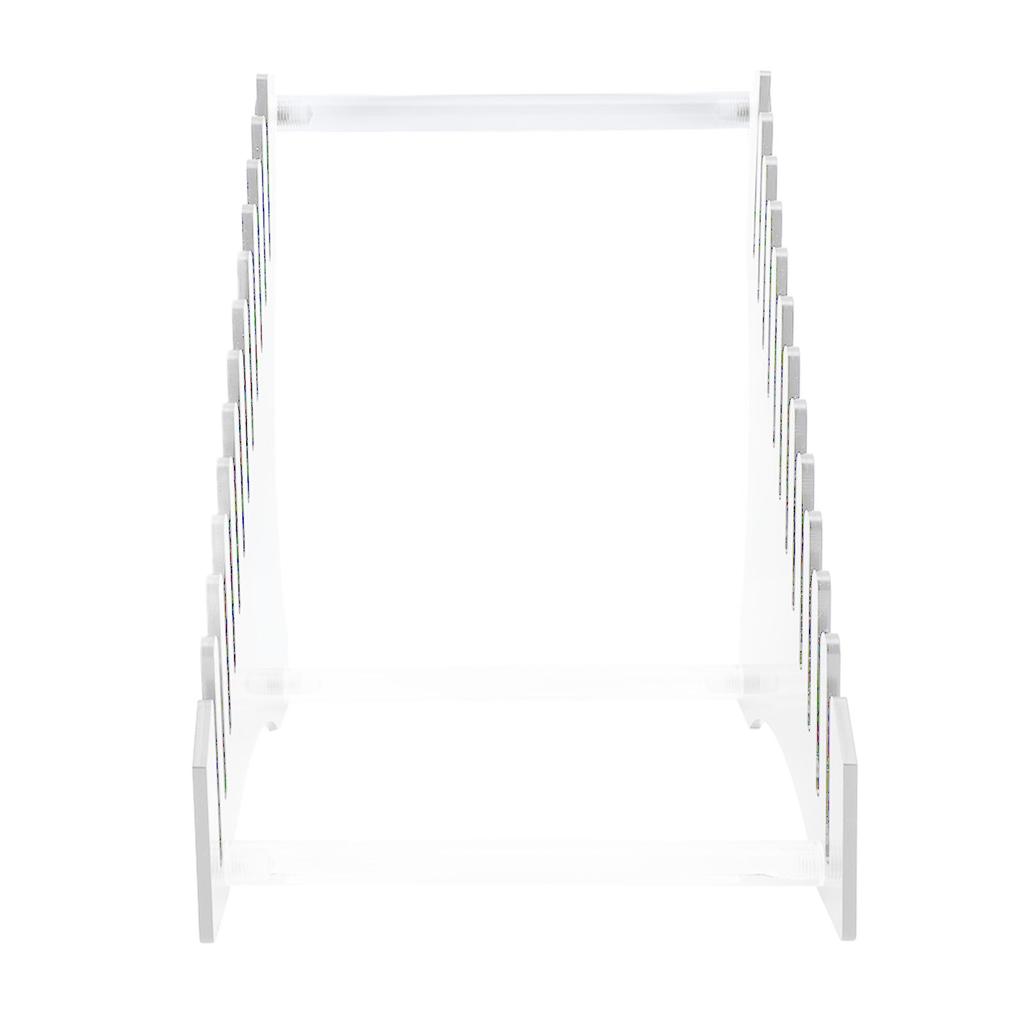 Держатель для хранения пластинок, 12 слотов, акриловый органайзер для виниловых пластинок, простая сборка, подставка для пластинок