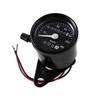 Ideamall Motorcycle Speedometer Meter with Bracket, Universal Trip Meter Indicator, Easy Installation