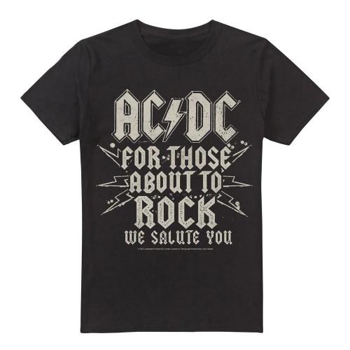 AC/DC Mens Salute T-Shirt