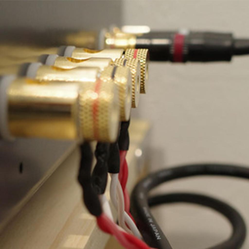 Pure Seek PureSeek Connection Wiring Fork Terminal Speaker 8GA Compatible 10-Pair Connectors, Connectors, Y-Lug Terminals, Y-Plugs, Gold-Plated Metal,