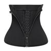 Men Women Waist Trainer Corset Zipper Hook Shapewear Tummy Double Control Body Shaper Waist Belt Faja