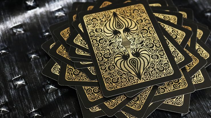 Bicycle Playing Cards 2 Decks Aureo Bundle Green Gold and Black Gold Collector's