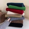 New Wool Scarf Women's Autumn and Winter Red Versatile Shawl Thickened Warm Knitted Scarf Universal