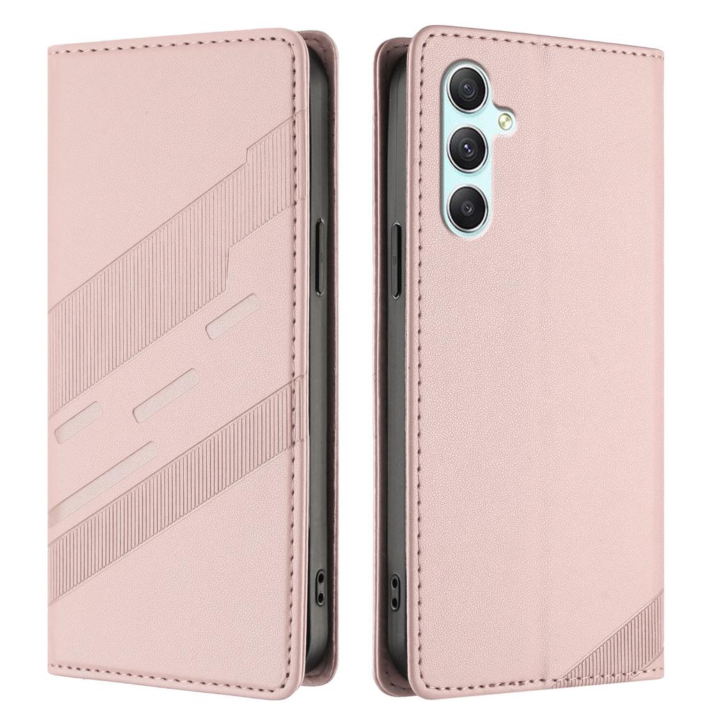 Для Samsung Galaxy A34 5G Чехлы для телефонов Панк-стиль Тисненый Кошелек Подставка Кожаный чехол