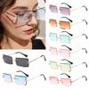 Summer UV400 Summer Eyewear Fashion Sunglasses Shades Rectangle Sun Glasses Square Sunglasses