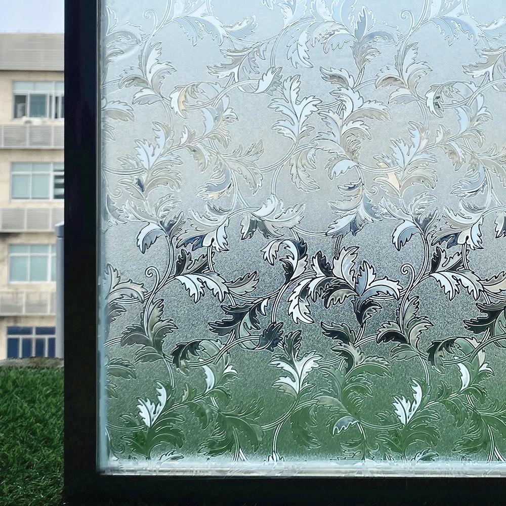 Пленка для защиты конфиденциальности Статическая наклейка на окно Виниловая 3D-наклейка на окно Радужная пленка для окон для стеклянной двери Тепловой контроль Анти-УФ