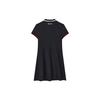 FILA Athletics Short Sleeved Dresses Women's Royal Blue Polo Collar Moderate Short A11W223303F-NV