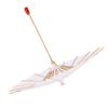 White Color Paper Decorative Umbrella Parasol School Decor Photo Prop (20cm)