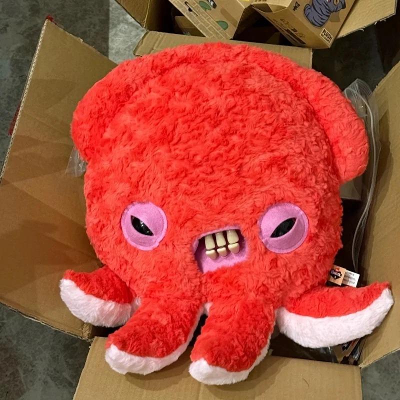 38CM Genuine Chunky Fuggs Series Plush Dolls Squishy Giant Series Ugly Funny Monster Trendy Toys Gift Round and Chubby