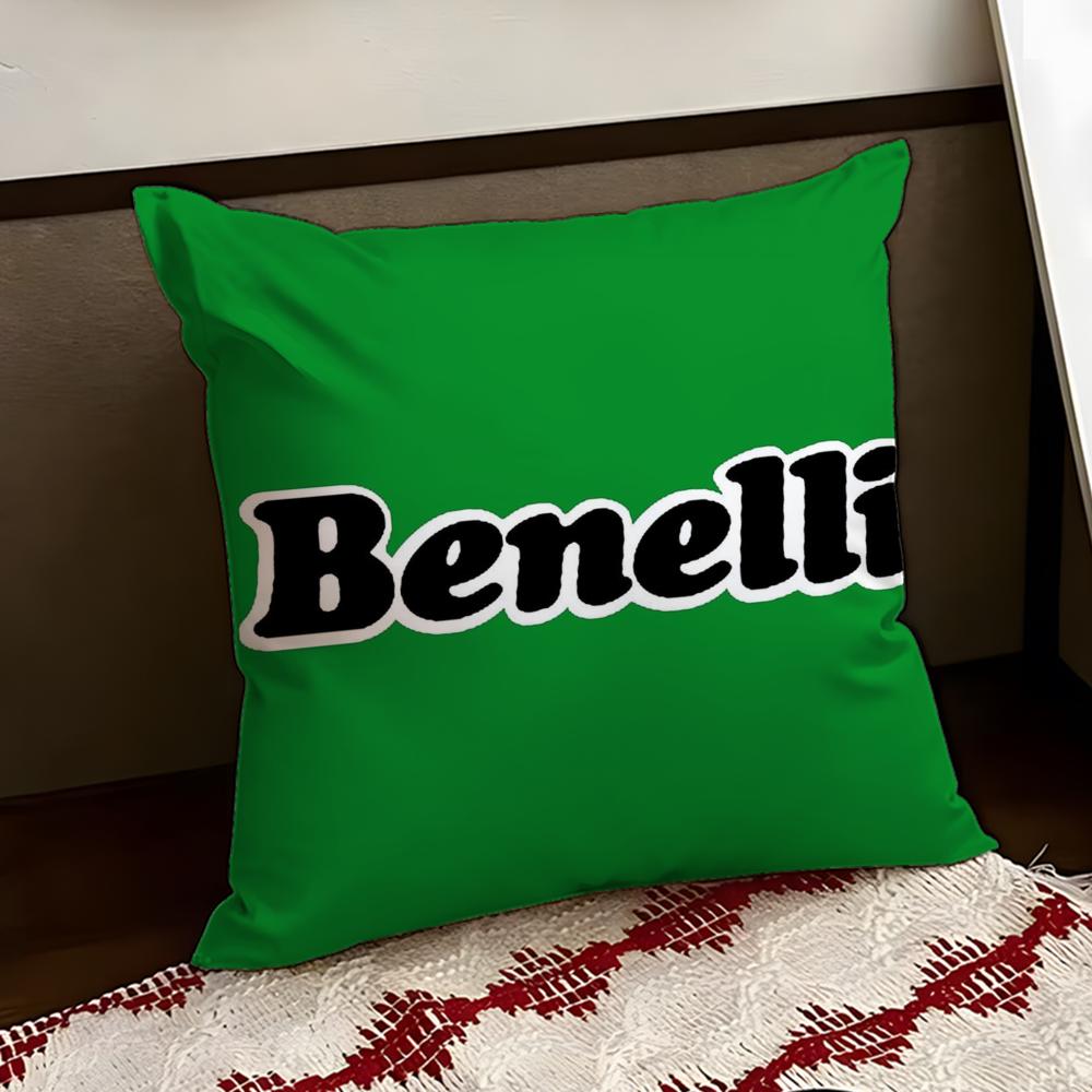 Hot Cool BBenelli Cushion Cover Reversible Soft Durable Pillow Cover Home Car MultiScene Use for Daily Comfort