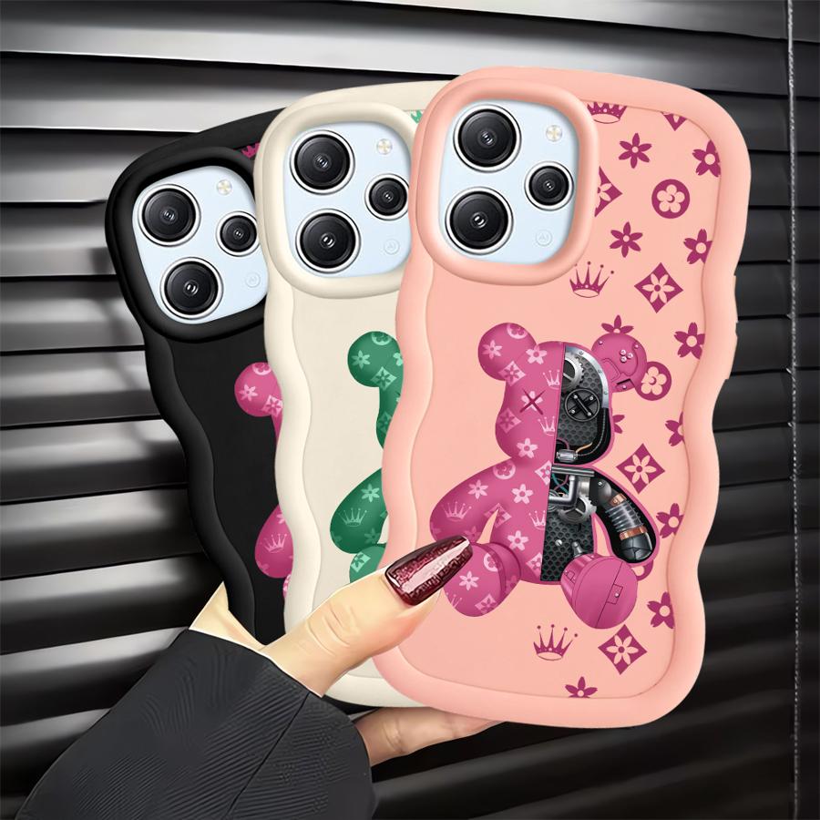 Luxury Robots Bears Soft Phone Cover Case for Xiaomi Redmi 13C A5 9T 9C 12C 10A 10C 14C A1+ A2 Plus A3