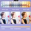 LED Photo Studio Light For Youbute Makeup Lighting On Camera Portable Video Recording Photography Panel Lamp 2700K-7500K