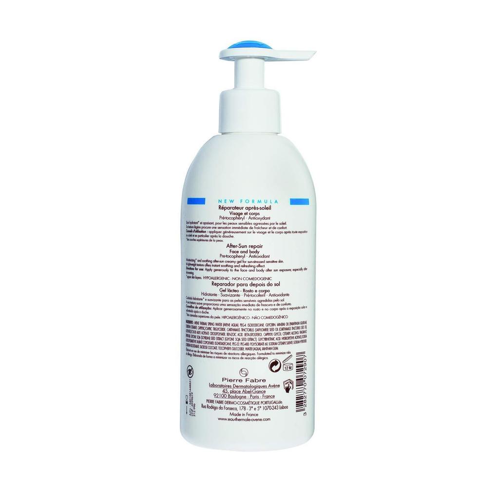 Avene After Sun Repair Gel Cream 400ml