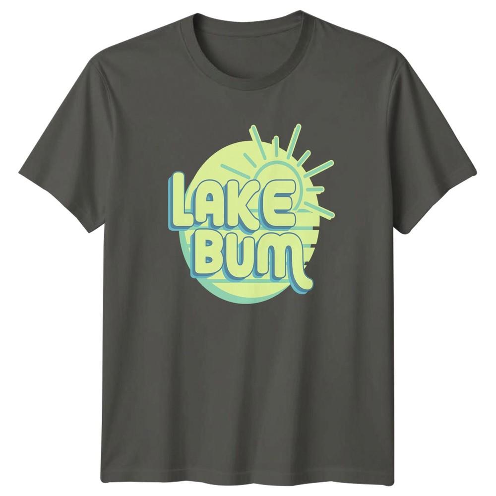 Lake Bum Unisexs TShirt Lake Life Gift For Him