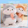 Adorable Plush Cat Doll Cute Fish Hugging Cat Stuffed Toy Pillow Gift For Kids