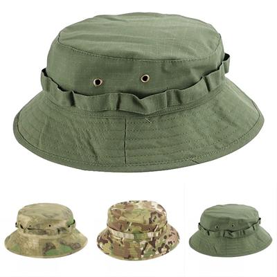 Летняя уличная шляпа рыбака, тактическая камуфляжная шапка, военная кепка, повседневная панама, шляпа-ведро для охоты, пешего туризма, рыбалки, скалолазания, шляпа от солнца