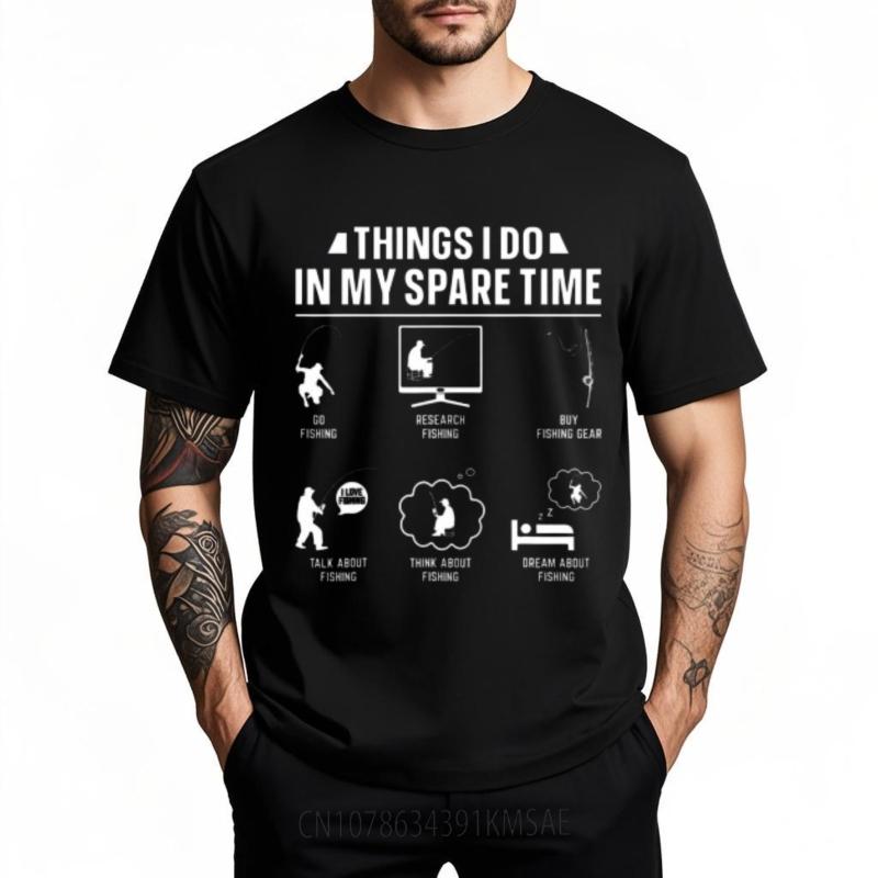 Tshirts For Unisex Rock Unisex Short Sleeve Tshirt Fashion Things I Do In My Spare Time Minimalist Boys Teeshirt Everyday Tee