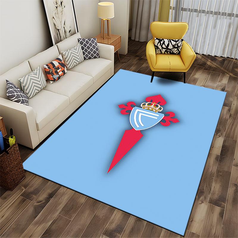 Red and Blue Crown Shield Design suitable as a non-slip mat for the living room or bedroom sofa