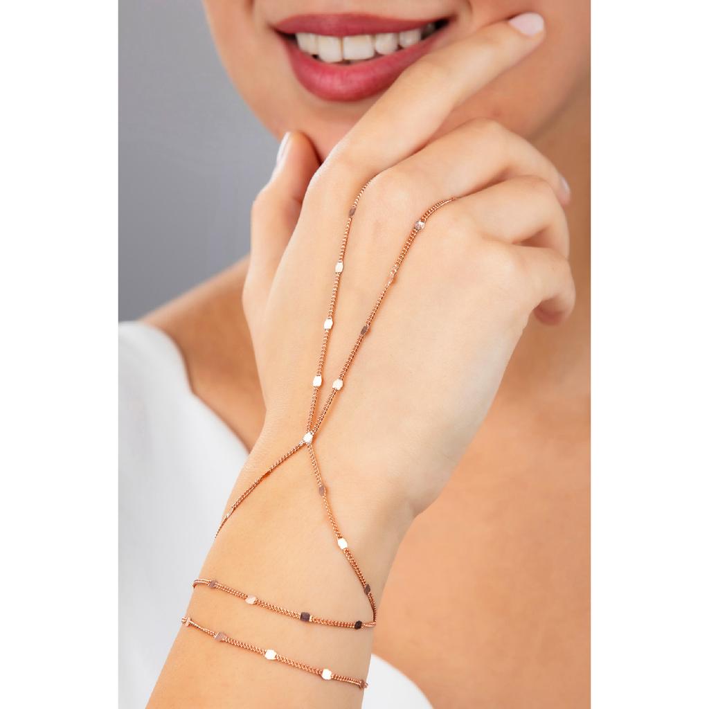 Женская позолоченная цепочка с пайетками, серебро 925 пробы Шахмаран