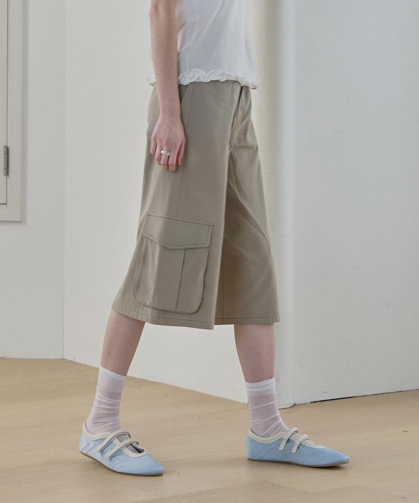 JUCYJUDY Out-Pocket Bermuda Shorts Jzpt320E
