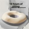 Эргономичная подушка для офисного кресла из пены с памятью - 10 часов комфорта, регулируемая поддержка бедер и поясницы | Подушка сиденья средней мягкости