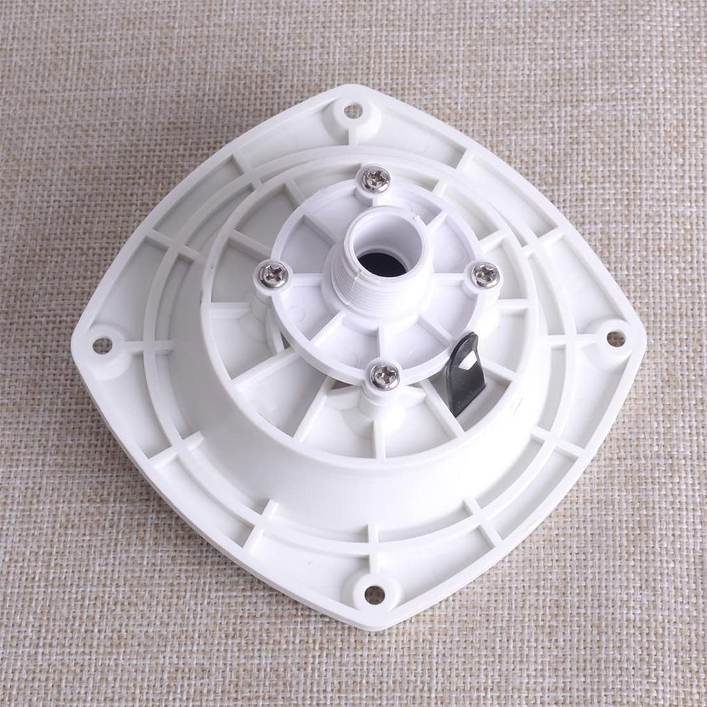 RV Valve Plastic Rotating Round Lock Professional Water Tank Cover Waterproof Filter Fill Inlet for Boat Marine Trailer
