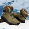 Waterproof Outdoor Winter Men Boots Russian Style Ankle Boots for Men Snow Boots Plus Size 40- 48