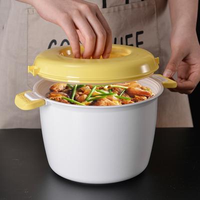 Ручка с пряжкой, многофункциональная микроволновая печь, рисоварка, пароварка, портативная посуда для овощей, горшок
