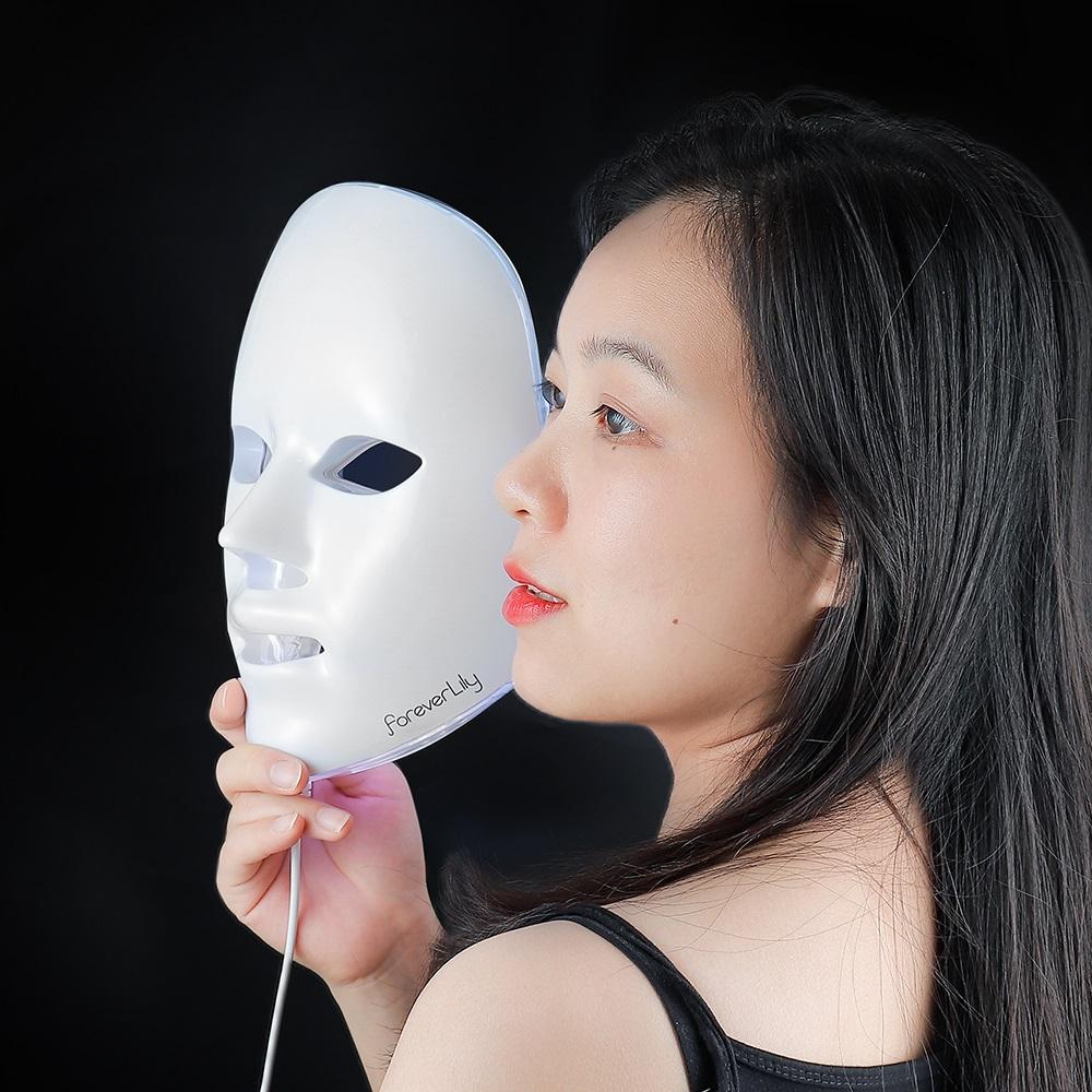 Facial LED Mask LED Photon Face Mask 7 Colors Light Beauty Mask Repair Skin Machine