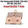MRRANGT Motorcycle Metal Sintered Front Rear Brake Pads Set Fits For Kawasaki Z1000 Z 1000 SX Ninja ZX-10R ZX-9R Accessories