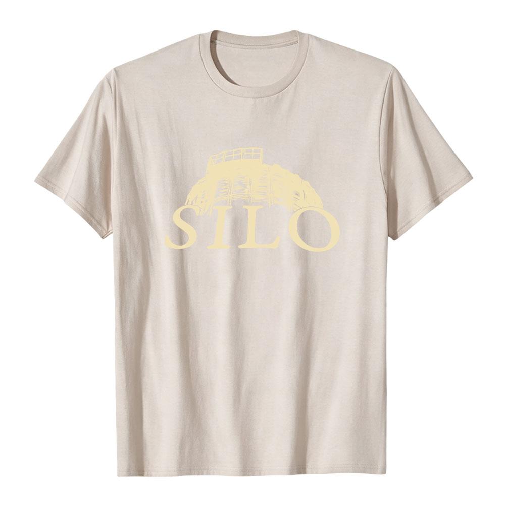 Science Fiction SILO TV Series T-shirt Unisex Streetwear Cotton Short Sleeve Soft Male Tshirts Design Graphic Print Merch Shirt