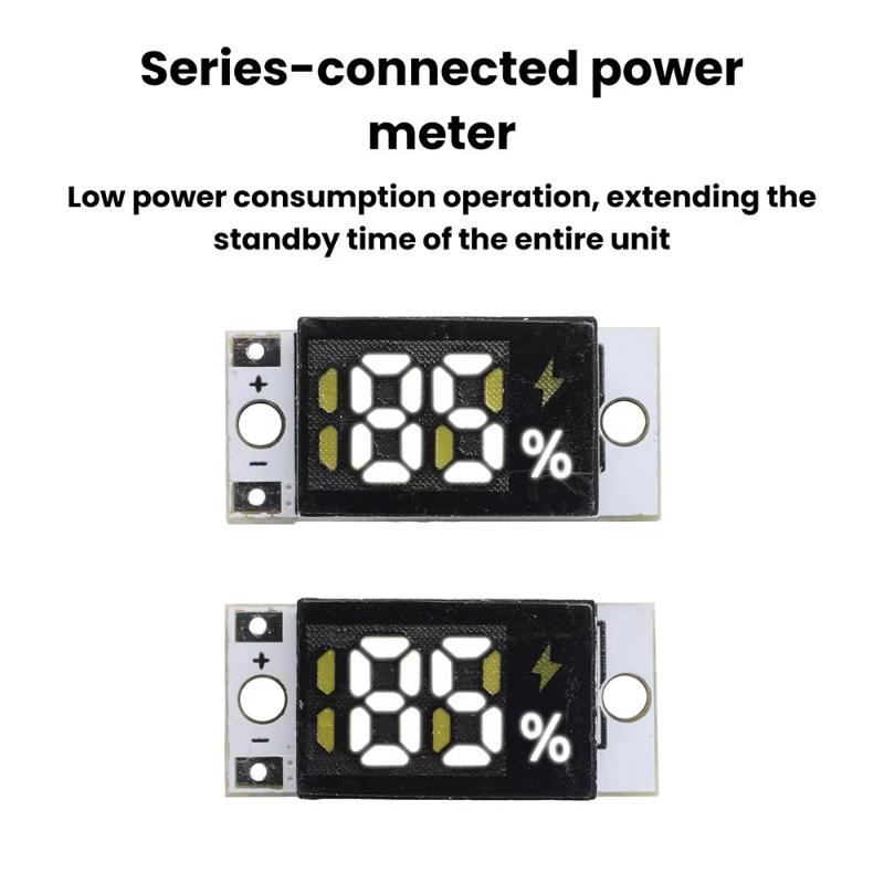 Miniature Battery Level Indicator for 1S 2S 3S 4S Lithium Batteries Accurate for Hobby Projects