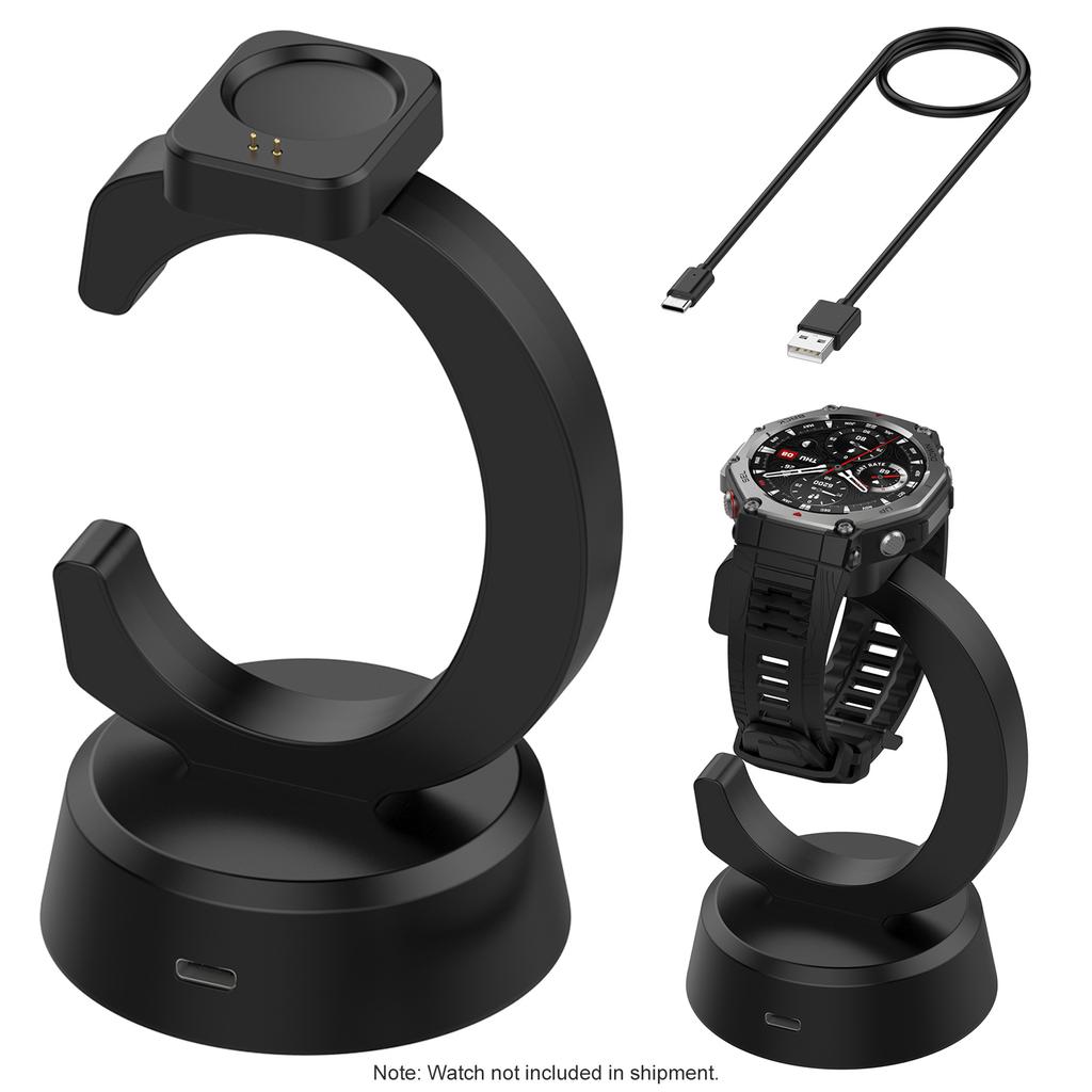 Для Huami Amazfit T-REX3 Pro Магнитный Зарядный Кабель Противоскользящий Точный Адаптер Зарядки Коннектор Умных Часов Аксессуары для Часов