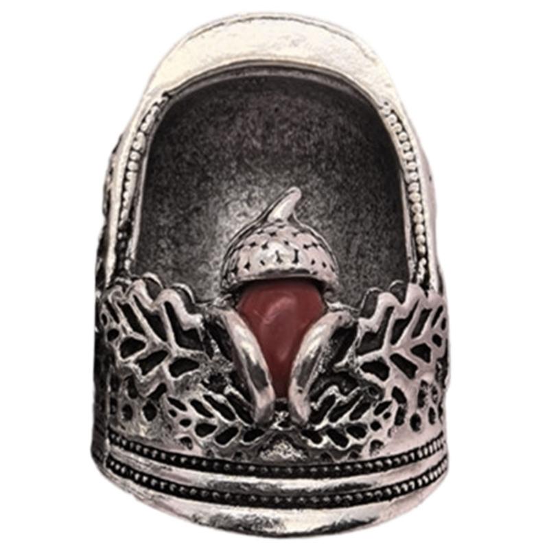 Прочный наперсток из сплава для любителей шитья и рукоделия, предлагающий открытый дизайн, гибкость и удобную посадку