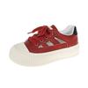 Summer hollow board shoes women's 2025 new Korean version of versatile sports and leisure shoes breathable little white shoes ins tide
