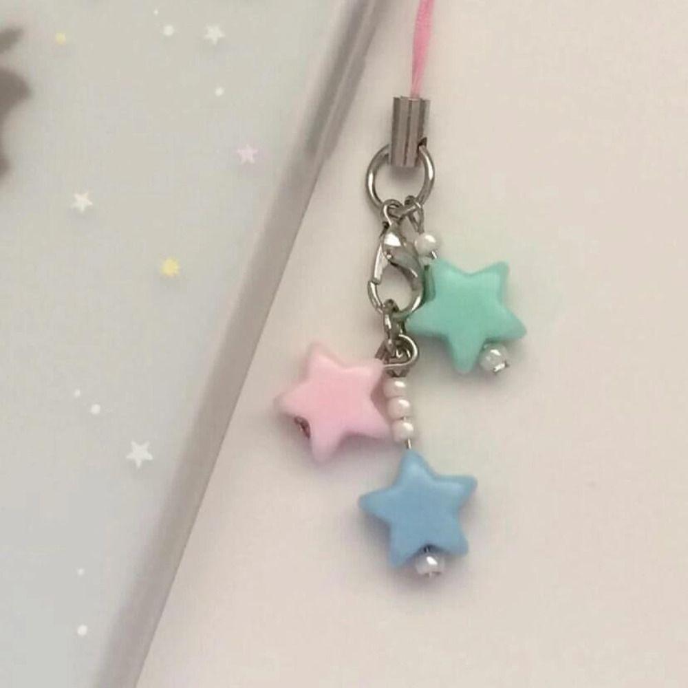 Rabbit Mobile Phone Lanyard Anti-loss Cell Phone Strap Phone Rope Bead Phone Chain Telephone Decor