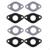 4 Sets Carburetor Carb Intake Gasket Spacer Seal 50cc 125cc