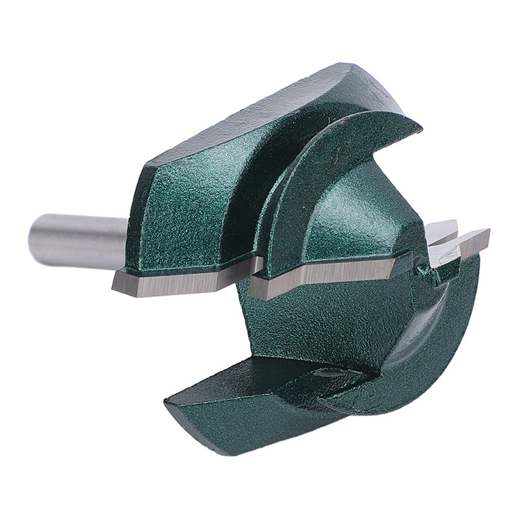 Фреза для деревообработки с хвостовиком 6 мм и лезвием 2 дюйма, 45-градусная торцевая фреза для ручного творчества