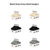 Velvet Clothes Hanger, Non-slip Hanger, Heavy Duty Hanger for Coats, High Quality Tight Fit Hanger, Space Saving, Suitable for Wardrobe