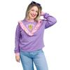 Unisex Adult Ruffled Cropped Sweatshirt