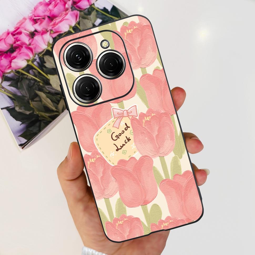 Для Tecno Spark 20 Pro Чехол KJ6 Роскошный Конфетный Расписной Чехол Мягкий Силиконовый Чехол Для Tecno Spark 20 Spark20 Pro Корпус Funda