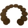 12Pcs Multifunctional Earrings Card Holder Round Round Ring Stand Earrings Display Rack  Vacation