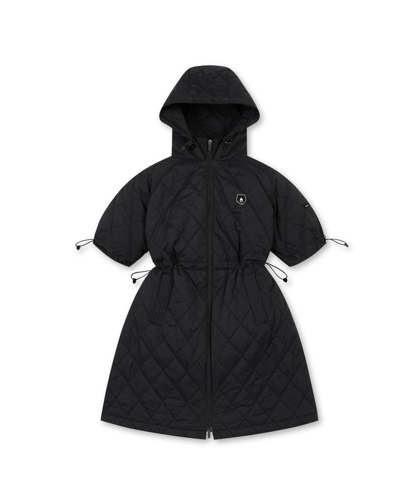 Goldeunbeeo (W) Short Sleeve Quilted Dress G5Uaw25911Bkx
