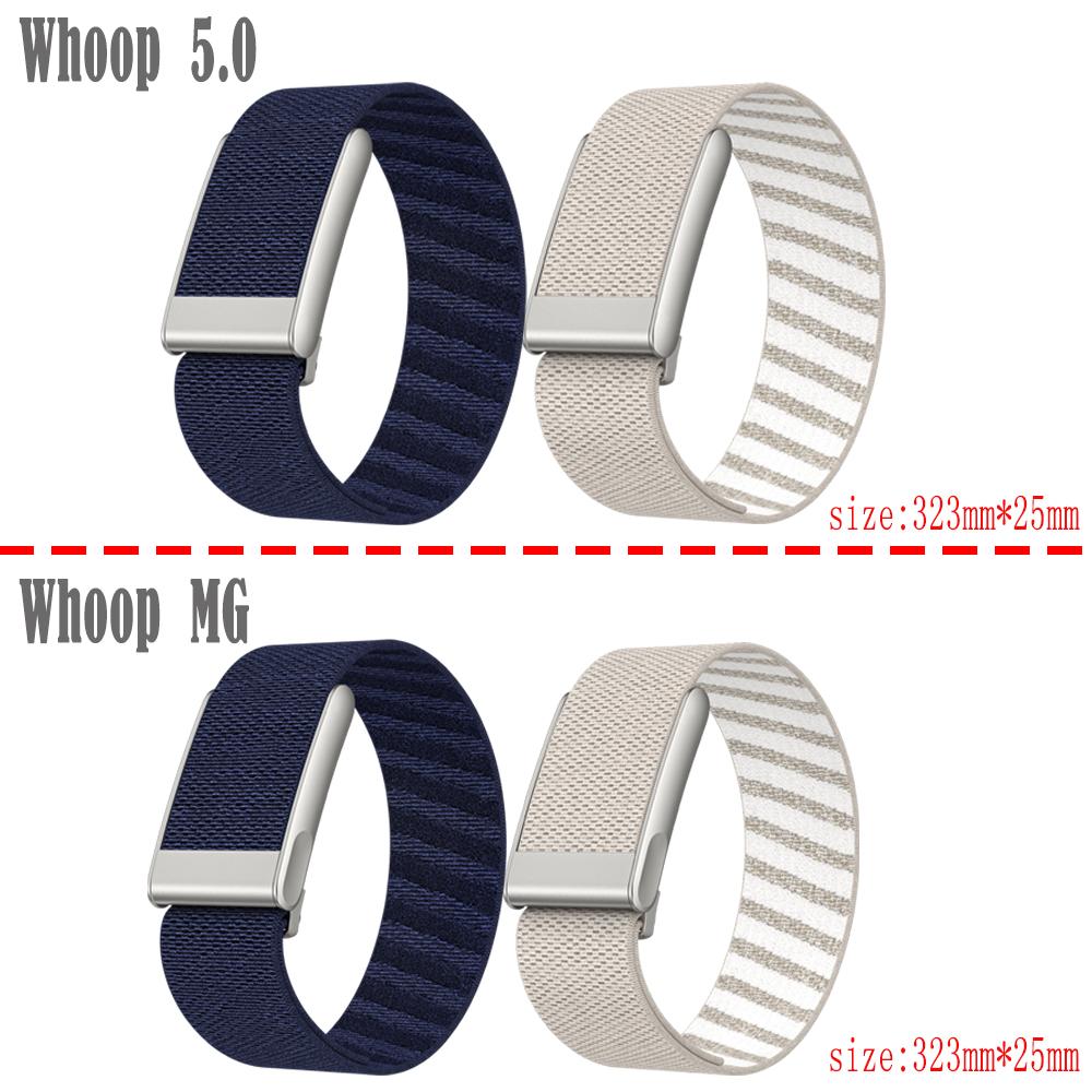 Нейлоновый ремешок для часов Whoop 5.0 /MG Подходит для запястья Легкий и удобный Мягкий и приятный для кожи Спортивный ремешок для Whoop 5.0/MG
