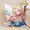 MMarcille Donato Delicious In Dungeon Cushion Cover Silky Short Plush Invisible Zipper Dustproof Sofa Pillow Case Home Decor