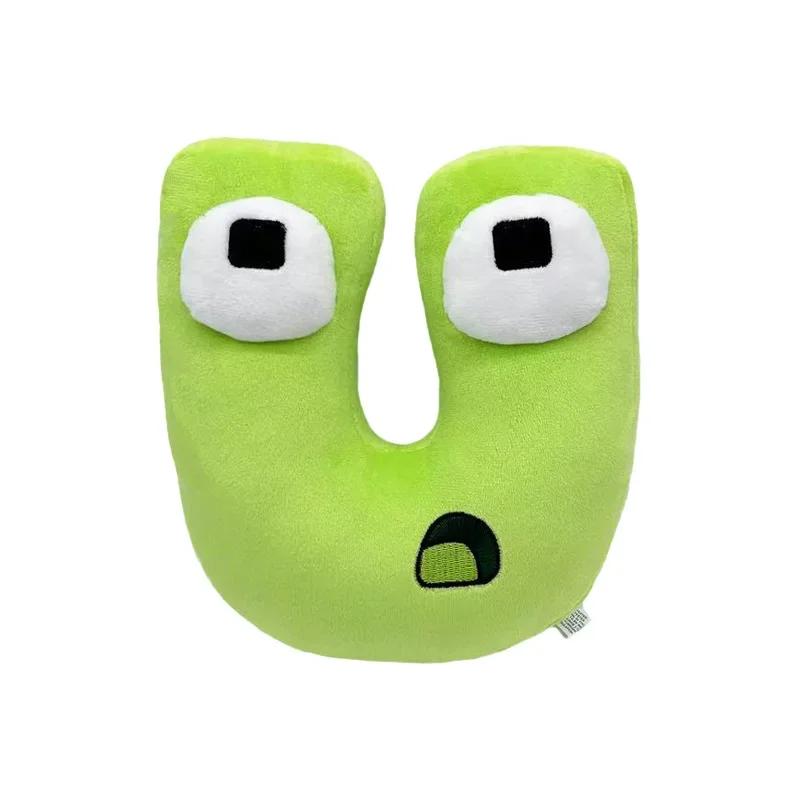 K Alphabet Lore Plush Toys Anime Doll Kawaii 26 English Letters Stuffed Toys Kids Enlightenment Montessori Plush Toy Doll Gifts