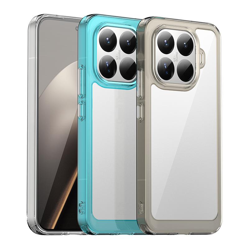 Для Xiaomi 17T Pro Чехол Прозрачный Роскошный Силиконовый ПК Защита ТПУ Ударопрочный Чехол Xiaomi 17T Pro Чехол Xiaomi 17T Pro Чехол