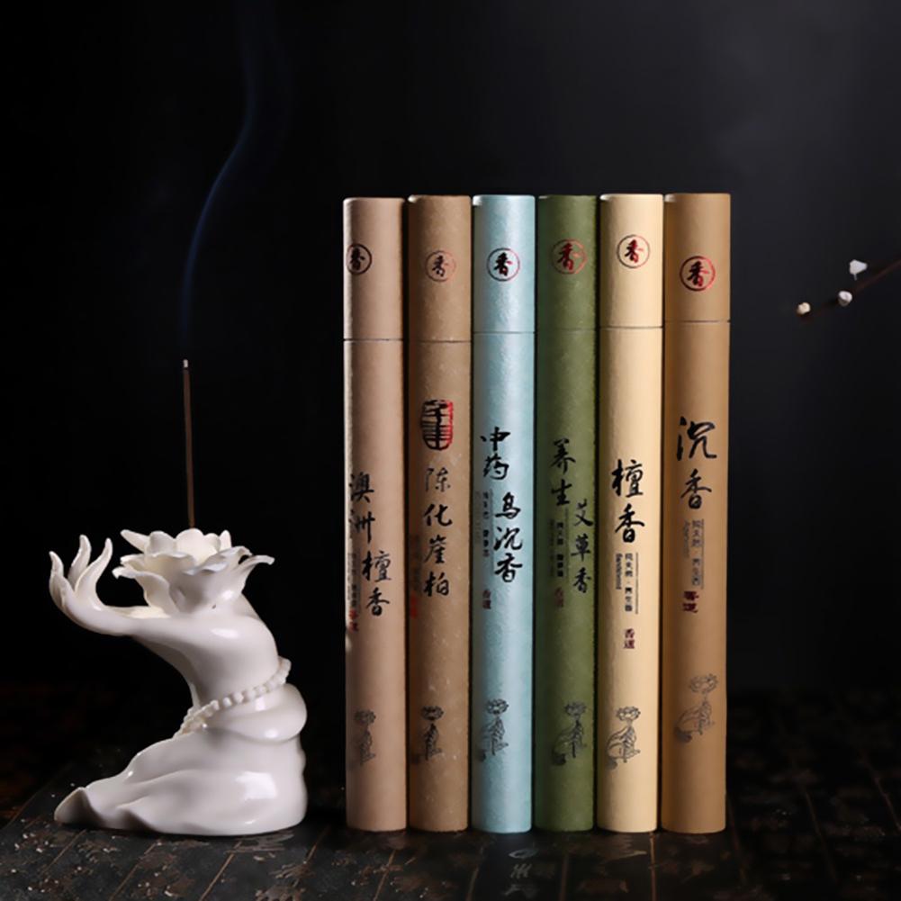 Yousheng Sandalwood Incense Sticks for 45Pcs Pure Natural Wormwood Laoshan Sleep Health