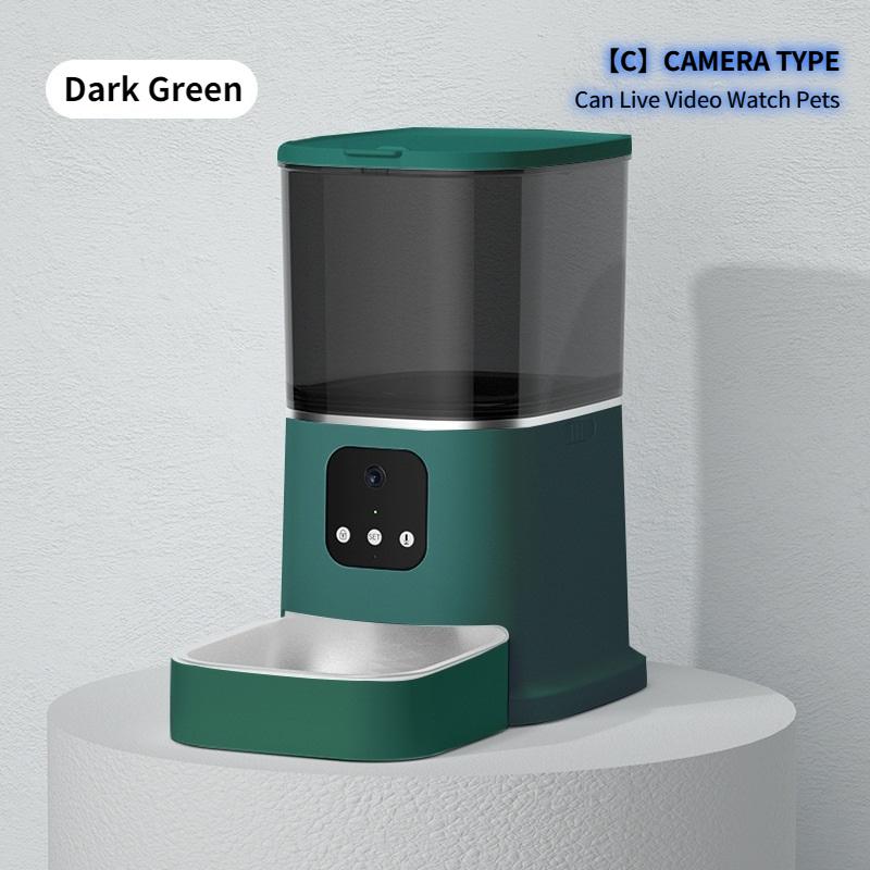 Automatic Pet Feeder with Smart Timing Controller, Cat and Dog Bowl Food Dispenser